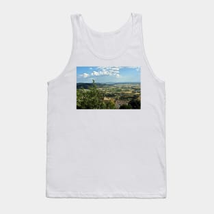 Lake Trasimeno (Italian: Lago Trasimeno) from Cortona Tank Top